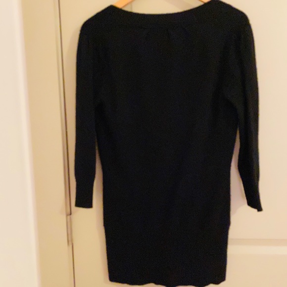 DVF Women’s Black Button Down Cardigan in Size Small - Picture 3 of 6